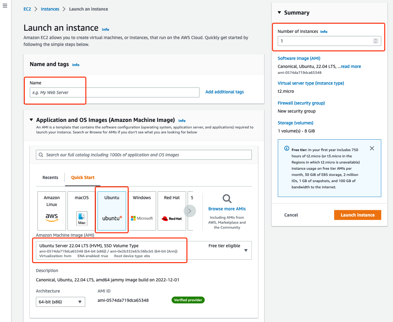 EC2 instances