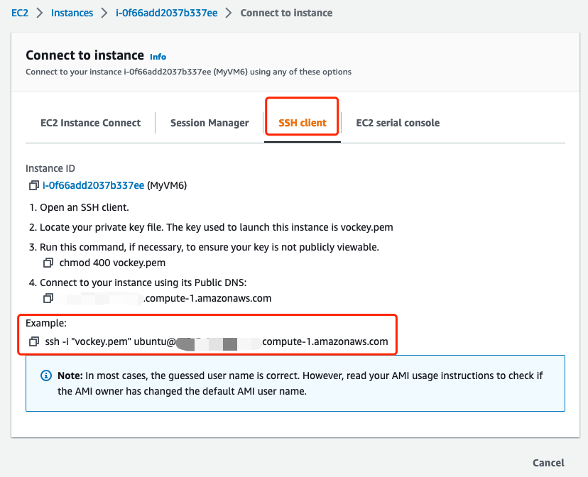 AWS Academy Setting