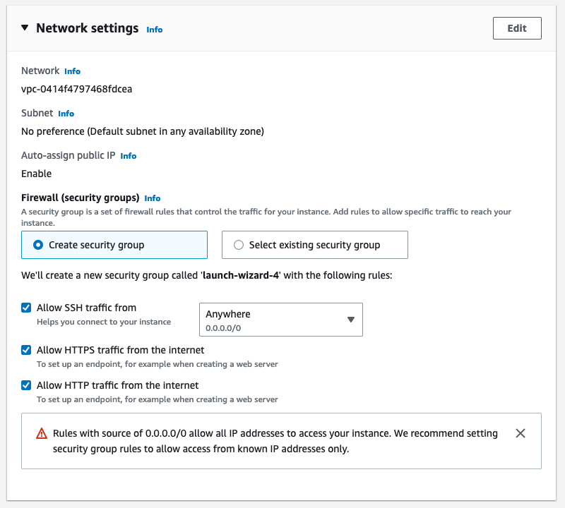 EC2 instances