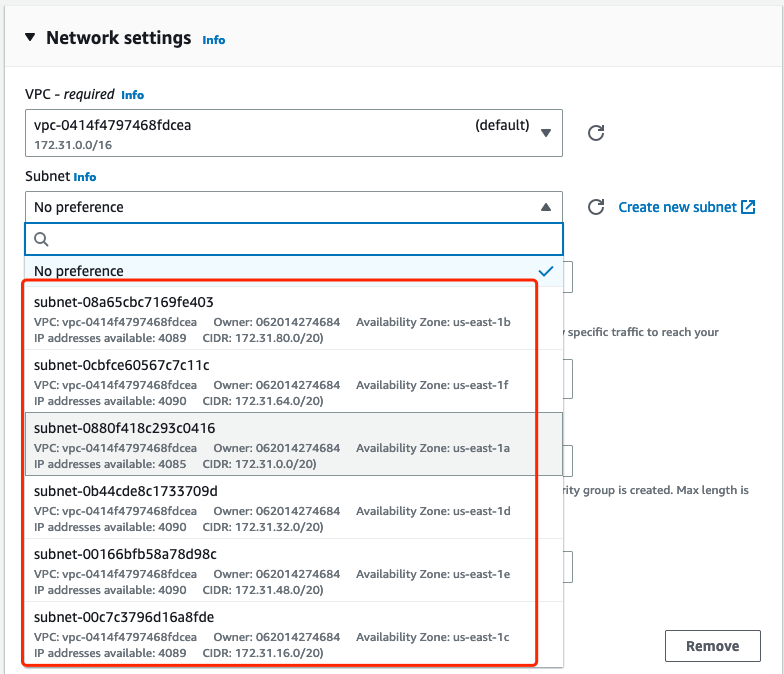 EC2 instances