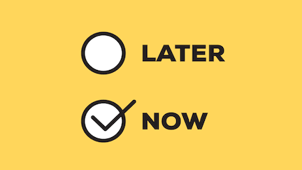 Start early to avoid last-minute issues!